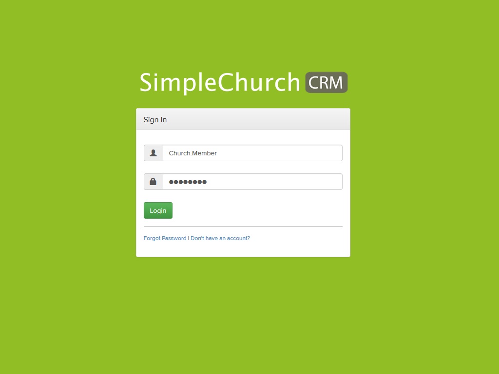 Simple Church CRM